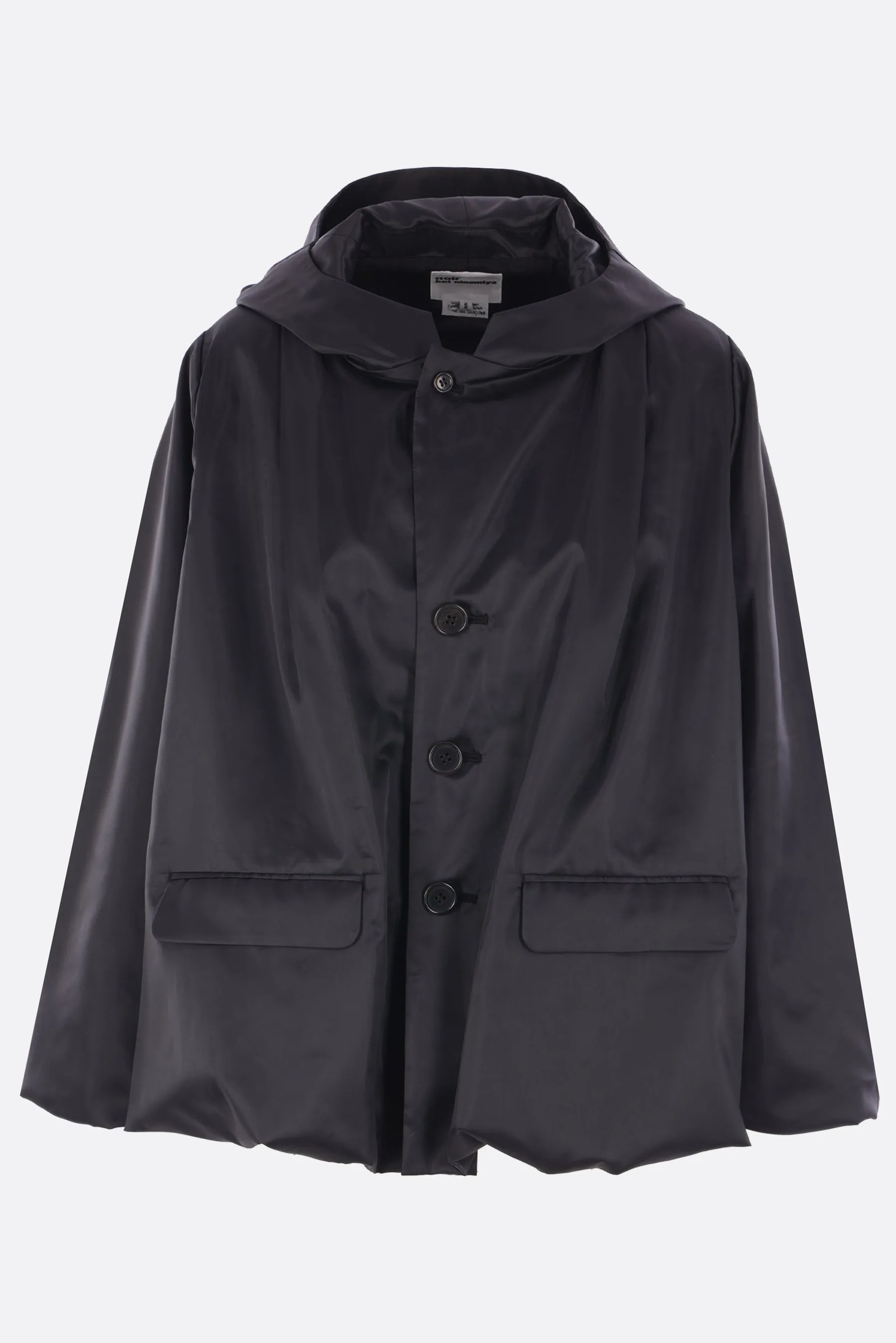 nylon hooded jacket