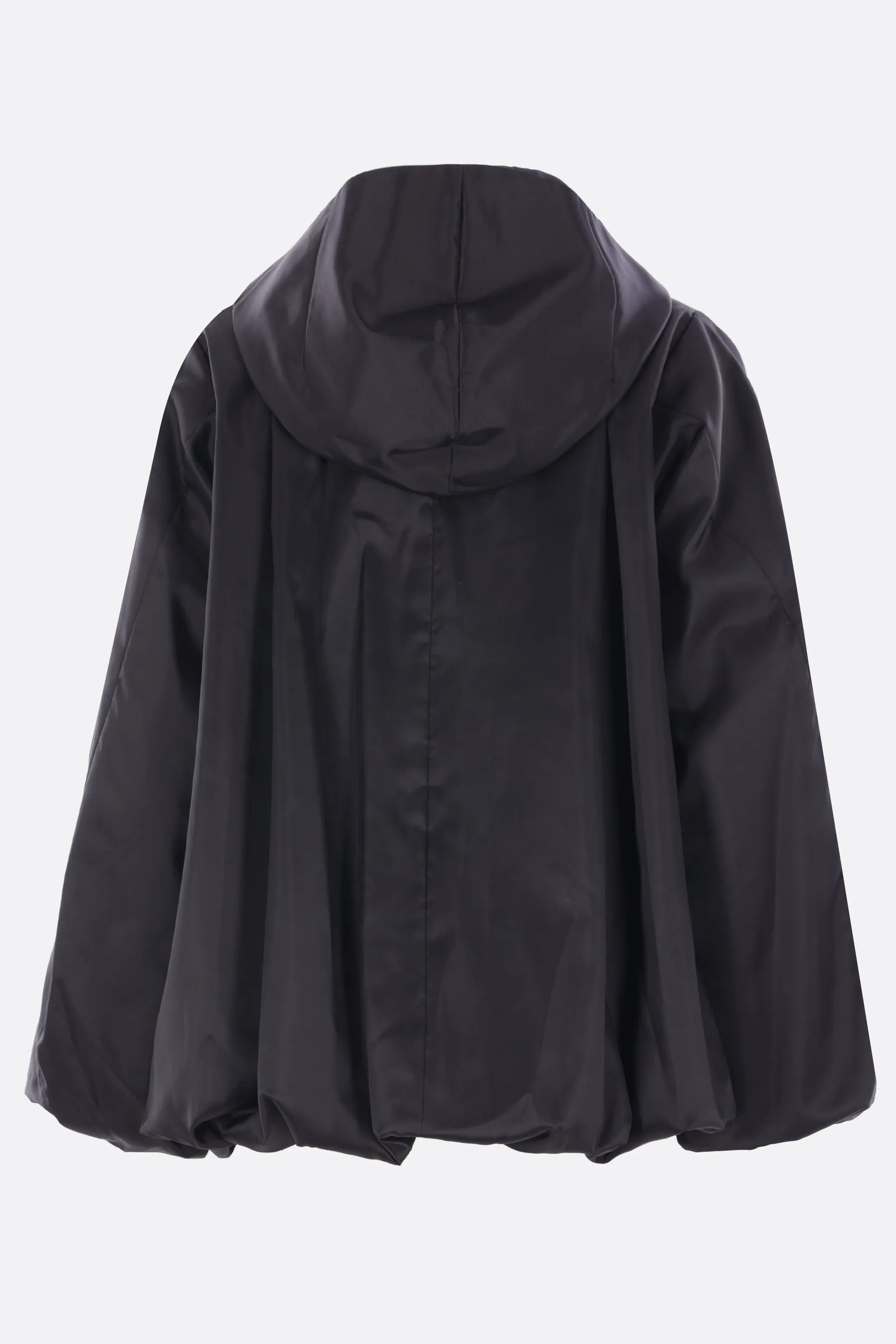 nylon hooded jacket