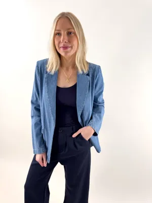 Payton Chambray Blazer