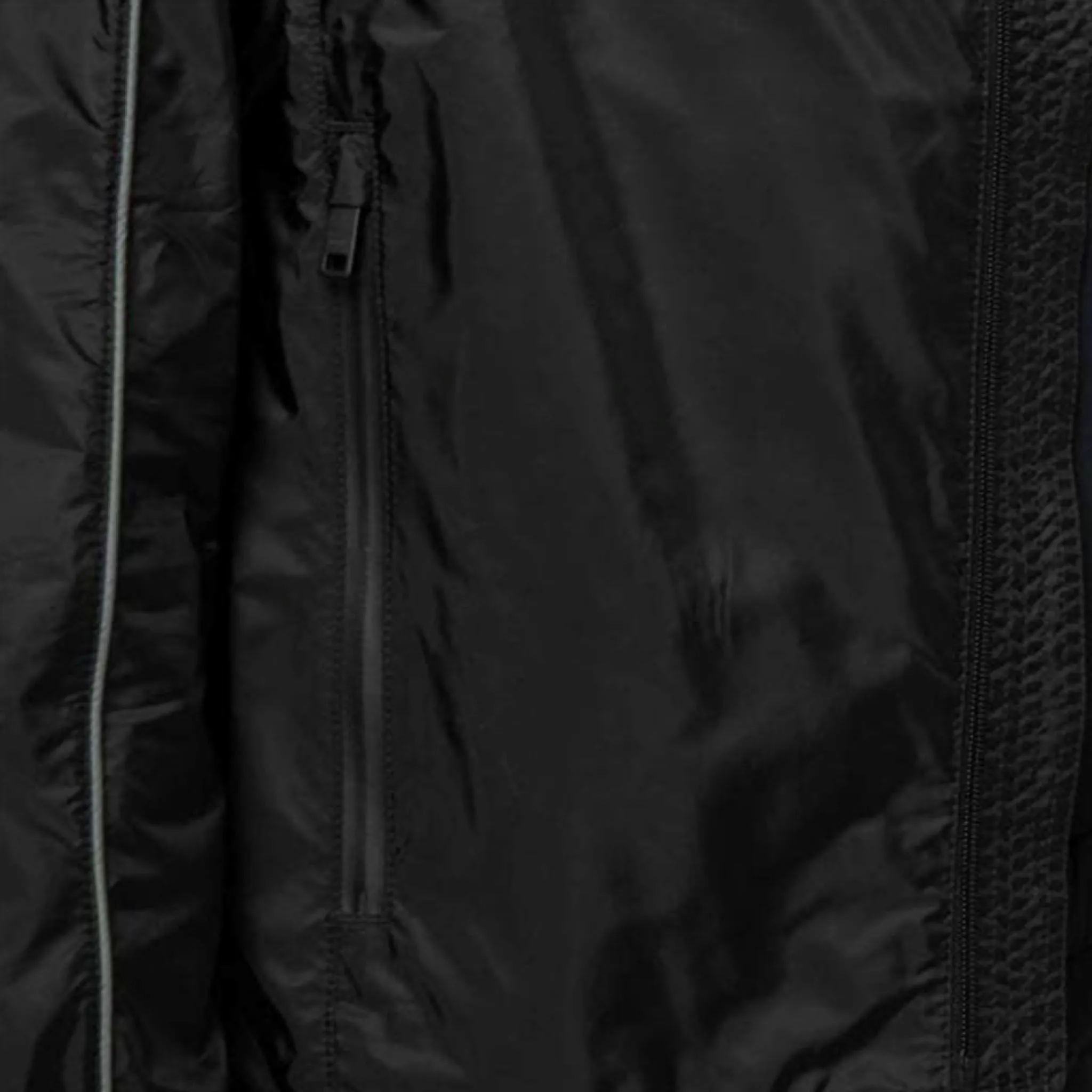 Prada Black Nylon Concealed Hood Jacket