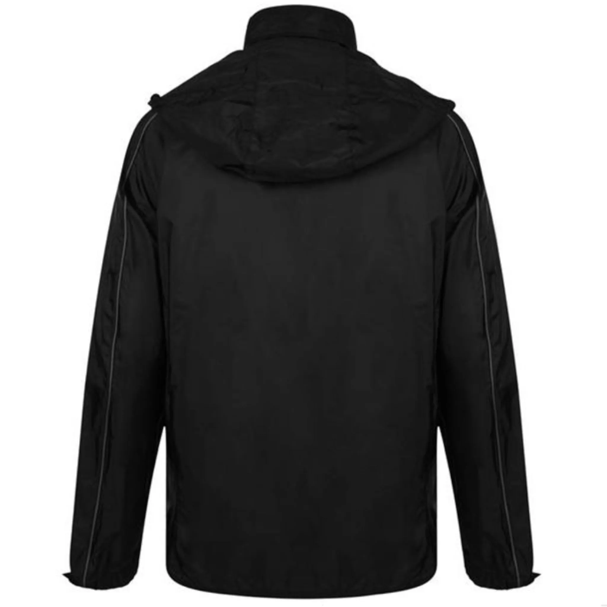 Prada Black Nylon Concealed Hood Jacket
