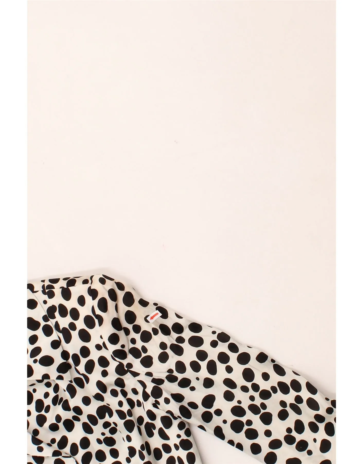 PRIVILEGIO Womens 3 Button Blazer Jacket IT 42 Medium White Spotted