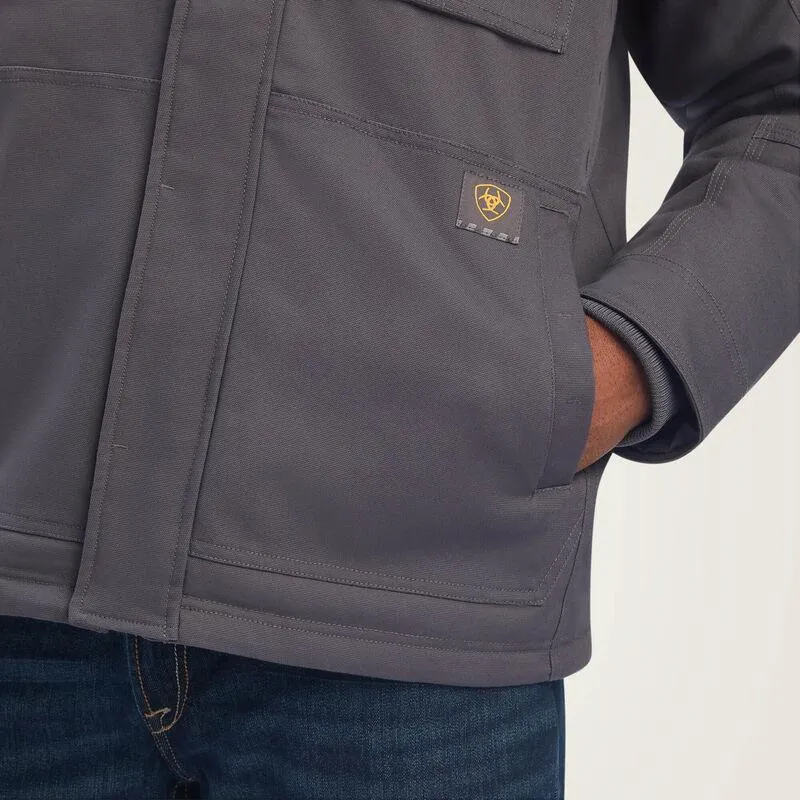 Rebar DuraCanvas Sherpa-Lined Coat - Rebar Grey