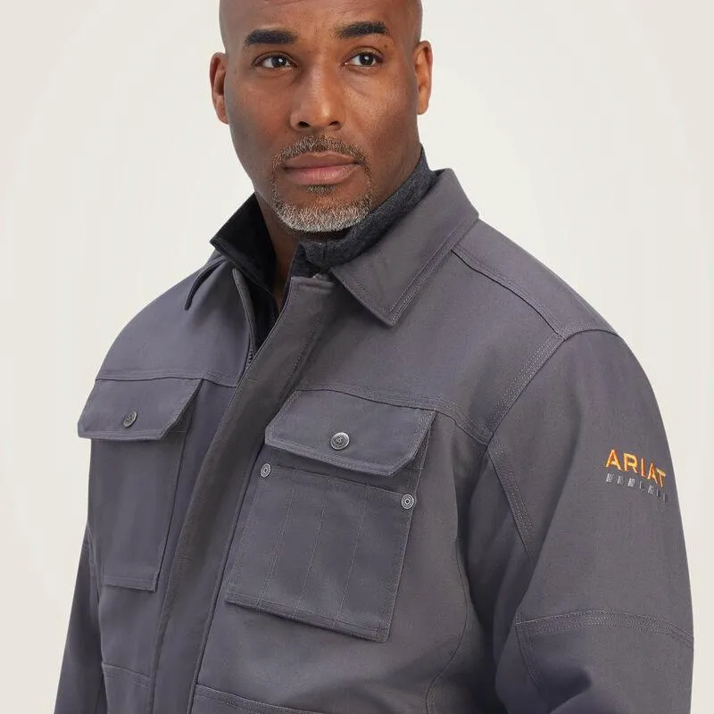 Rebar DuraCanvas Sherpa-Lined Coat - Rebar Grey