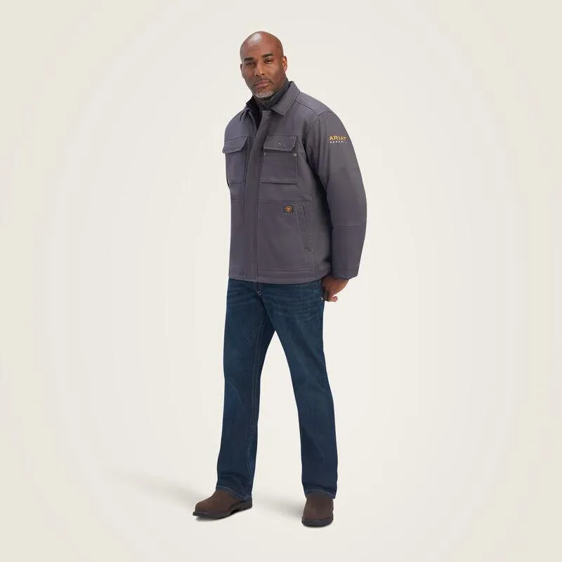 Rebar DuraCanvas Sherpa-Lined Coat - Rebar Grey