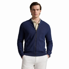 RLX Ralph Lauren Mesh Knit Full Zip Sweater