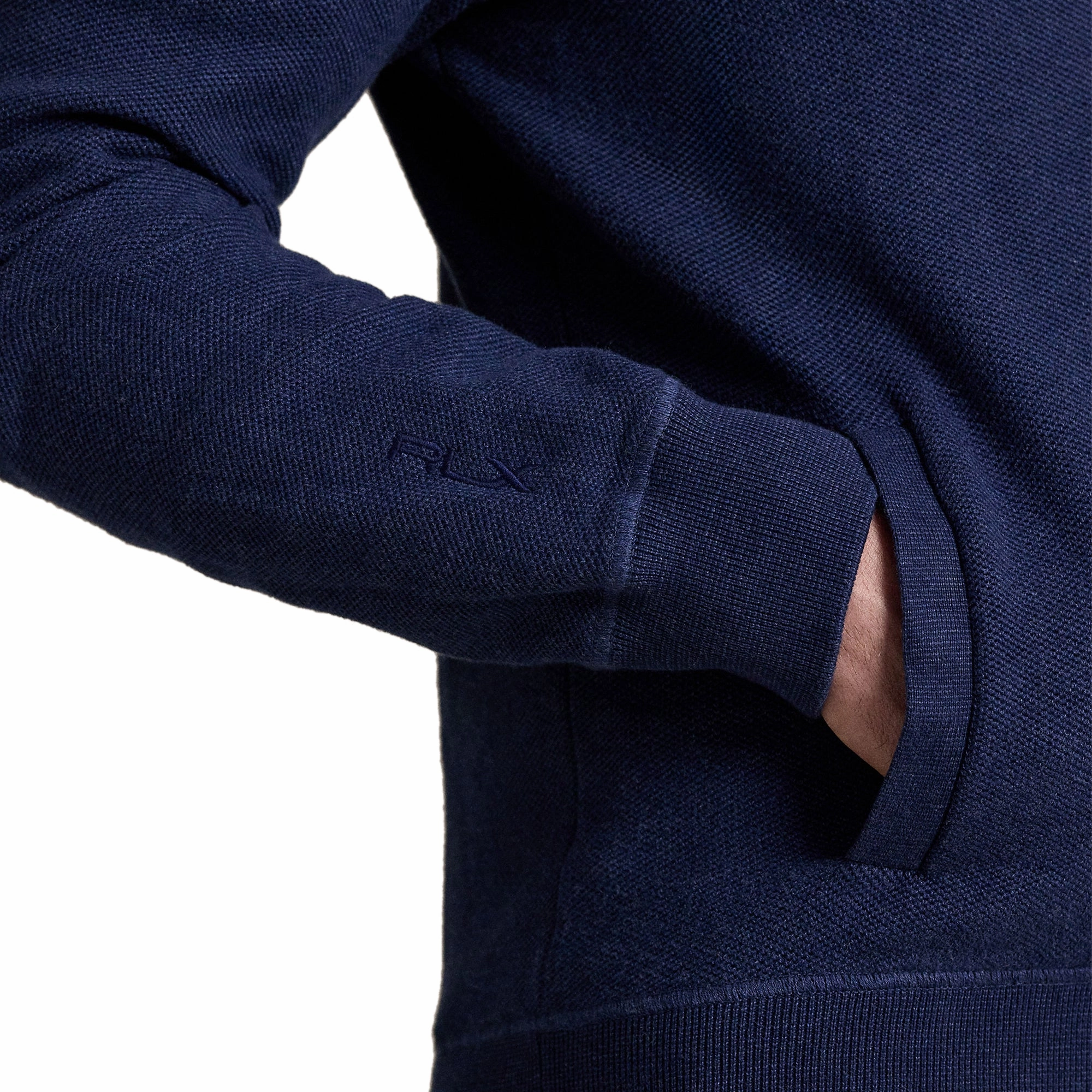 RLX Ralph Lauren Mesh Knit Full Zip Sweater