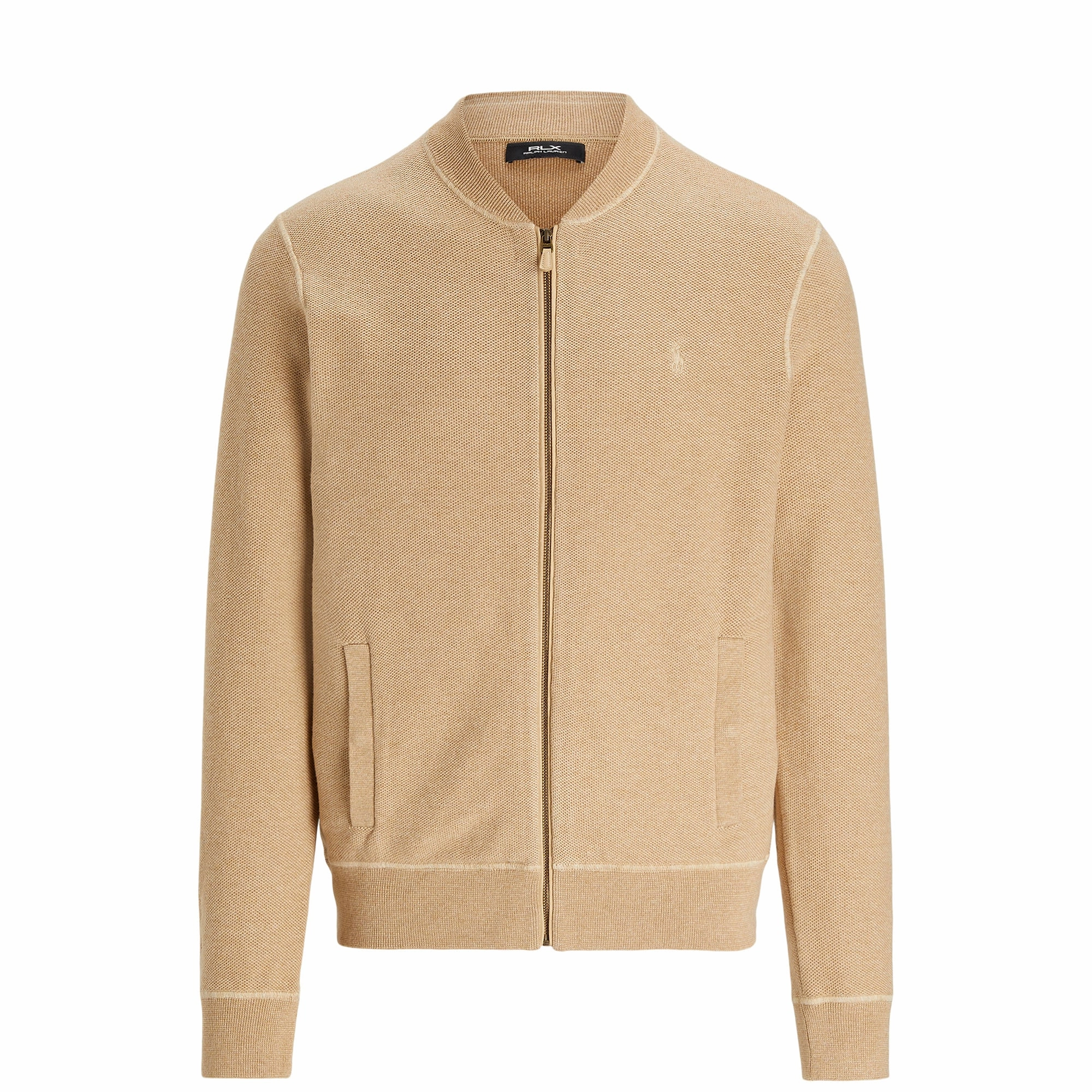 RLX Ralph Lauren Mesh Knit Full Zip Sweater