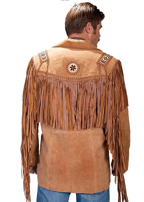 Scully 758 Bourbon Boar Suede Mens Jacket