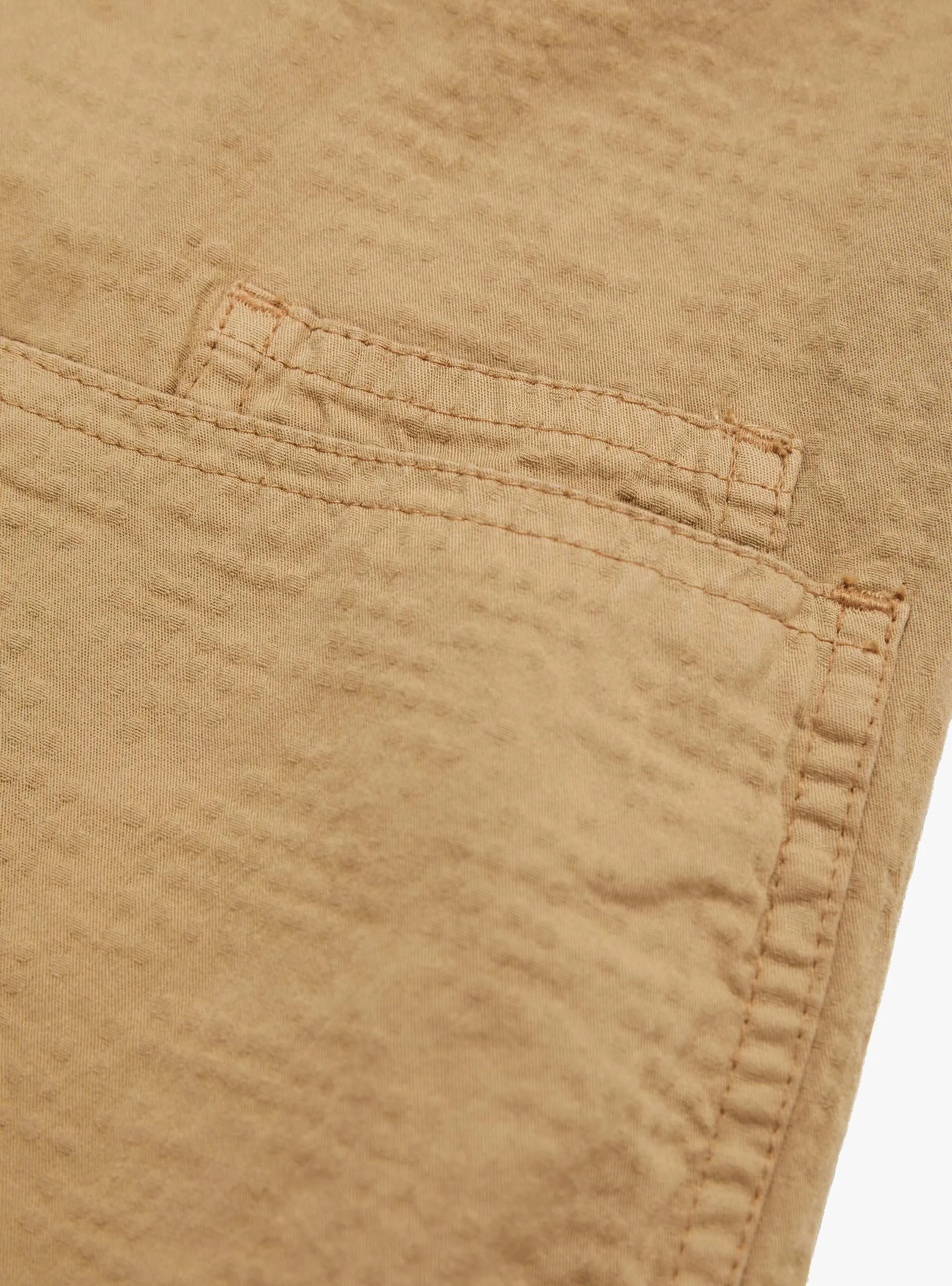 Scuttlers Jacket Jacquard Cotton Sand