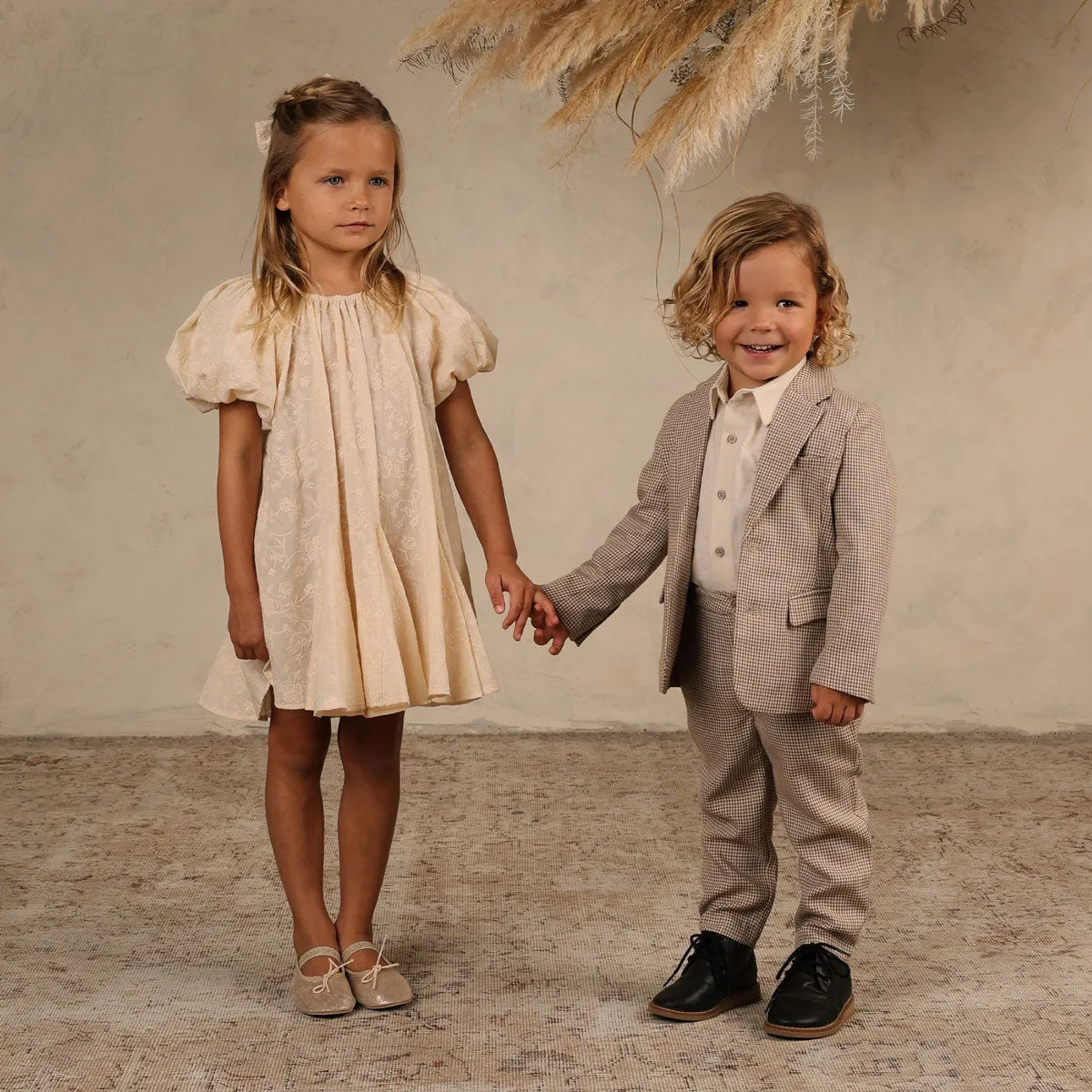 Sebastian Blazer - Golden Houndstooth - FINAL SALE