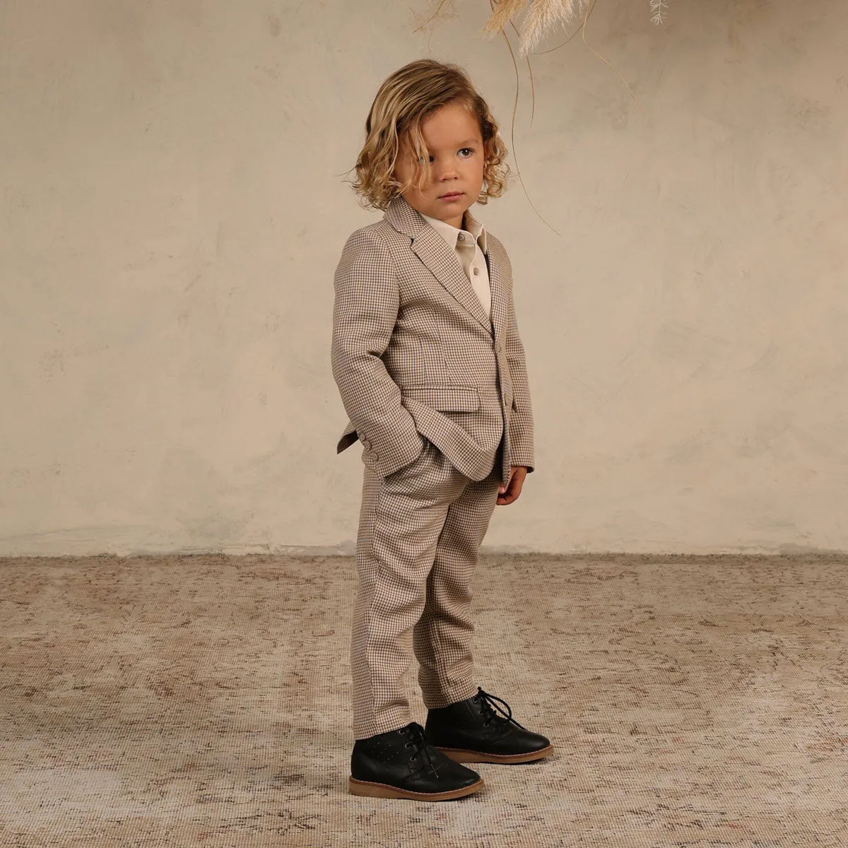 Sebastian Blazer - Golden Houndstooth - FINAL SALE