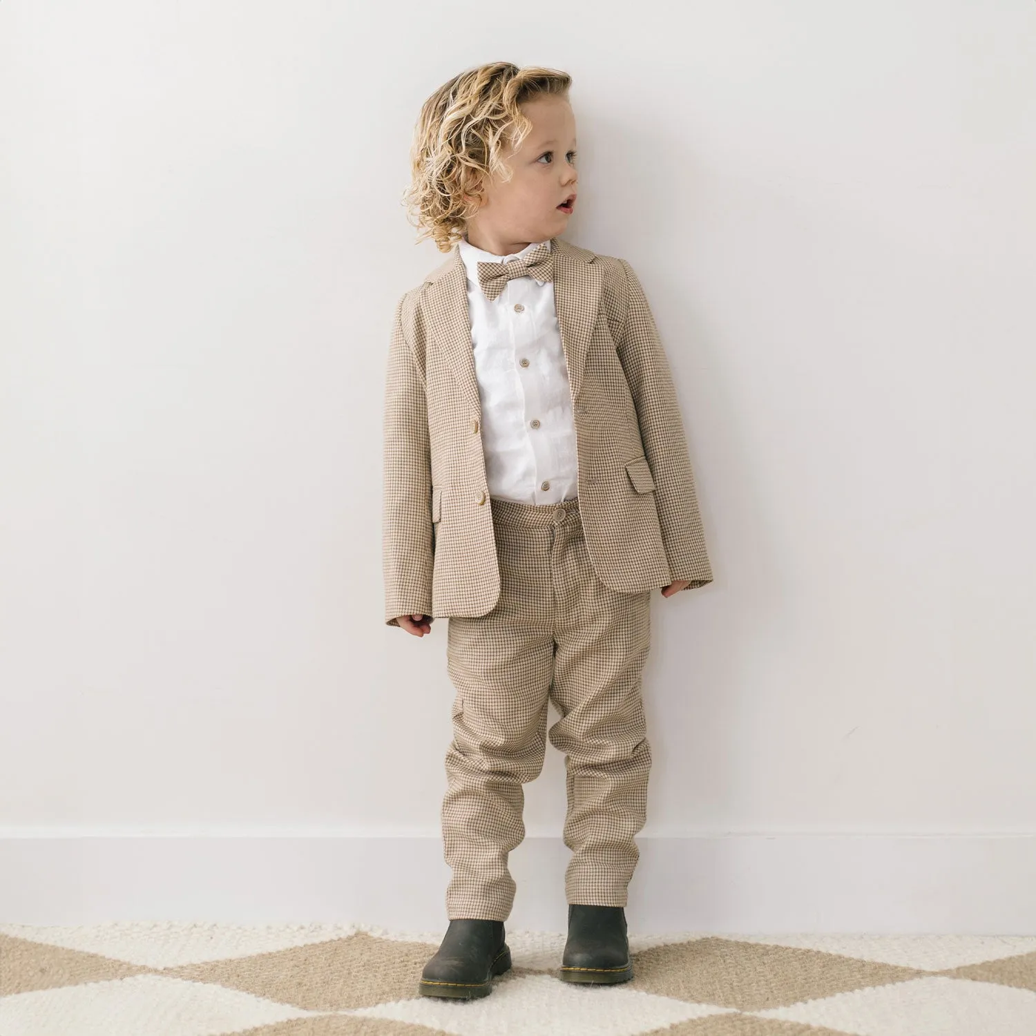 Sebastian Blazer - Golden Houndstooth - FINAL SALE