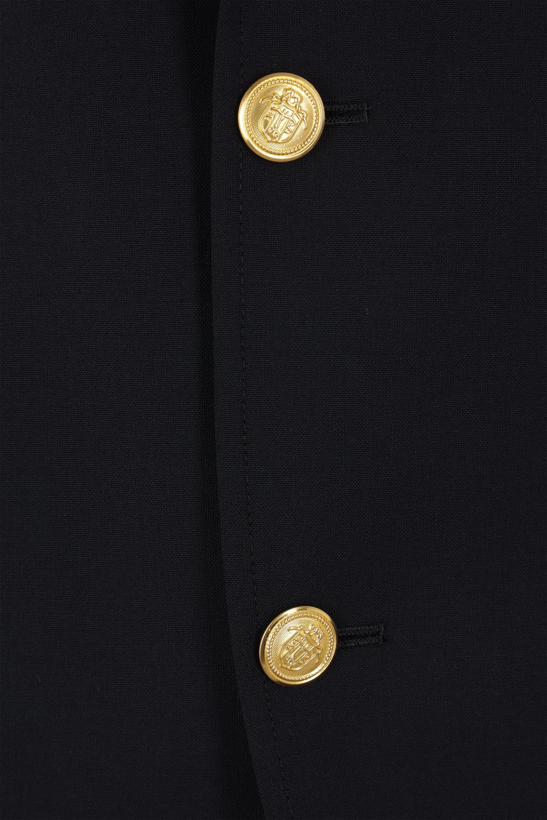 single-breasted jacket in wool