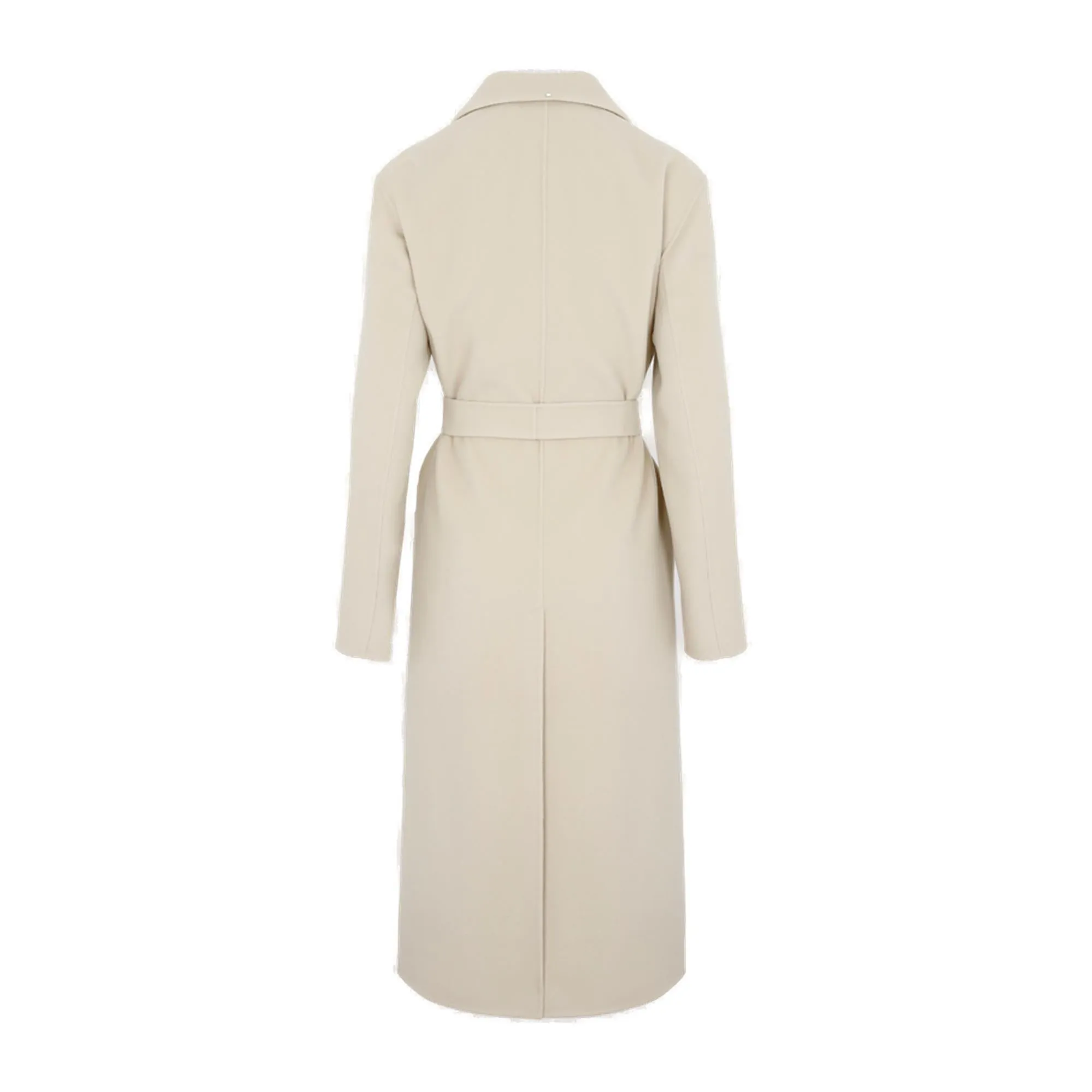 Sportmax Double Breasted Belted Coat