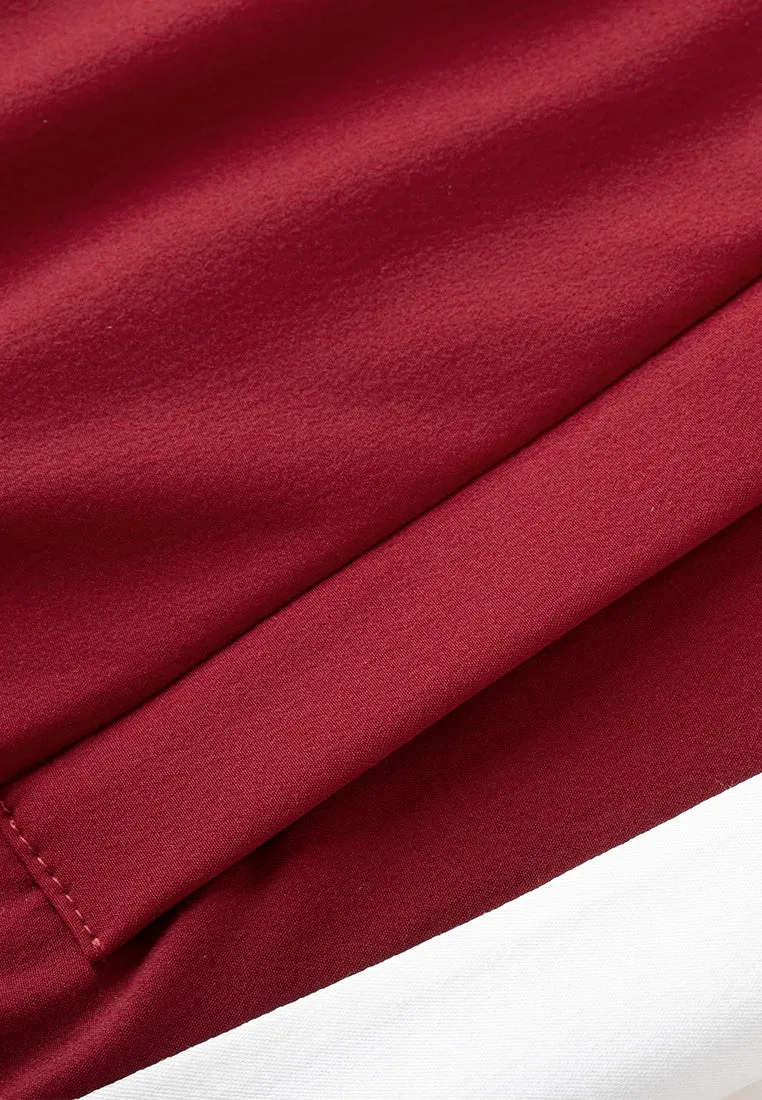Stand Collar Stripe-detail Ribbed Track Jacket