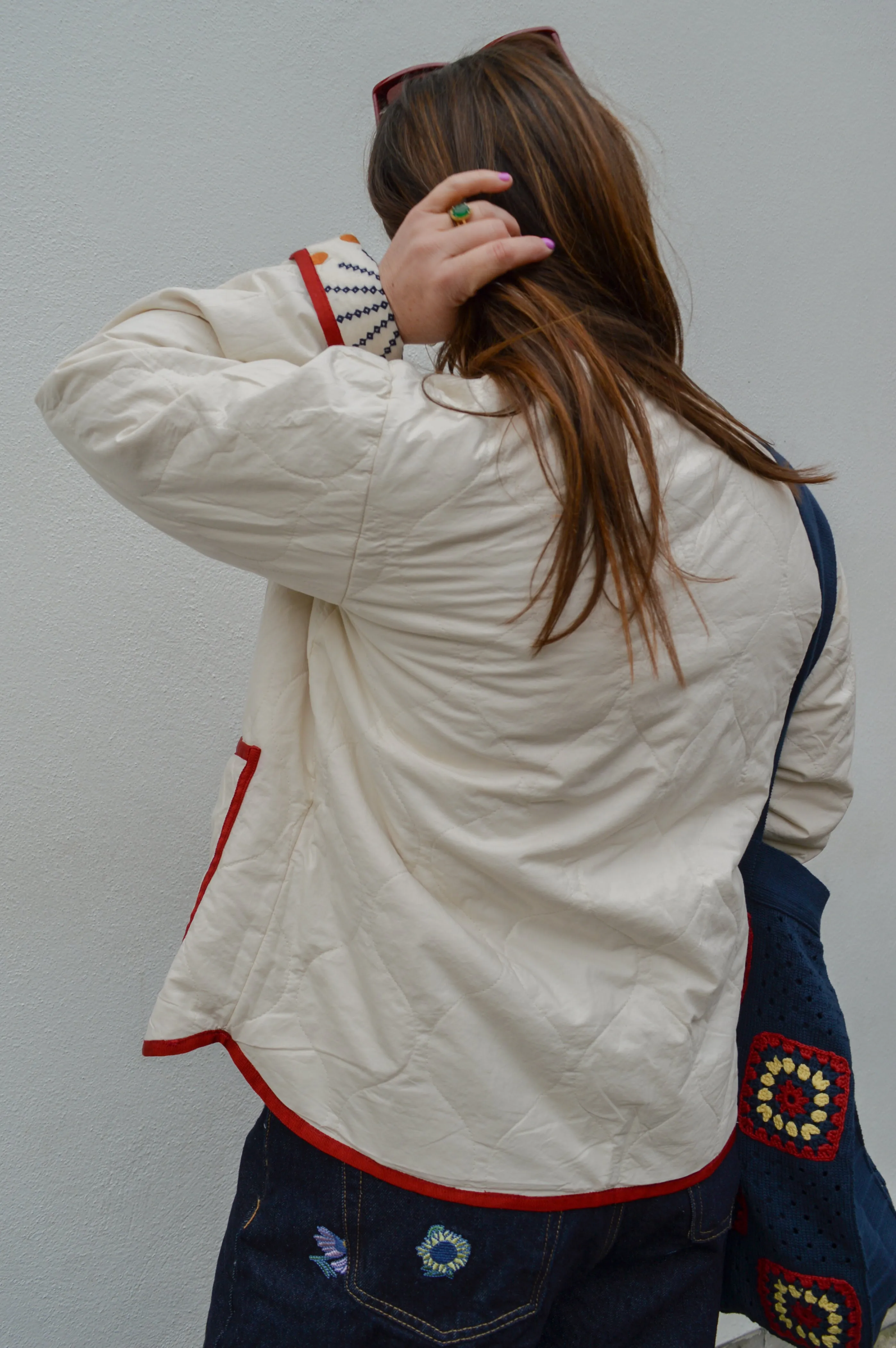 Stella Forest Oksanna Ecru Jacket