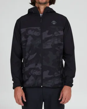 Stowaway Jacket - Black Camo