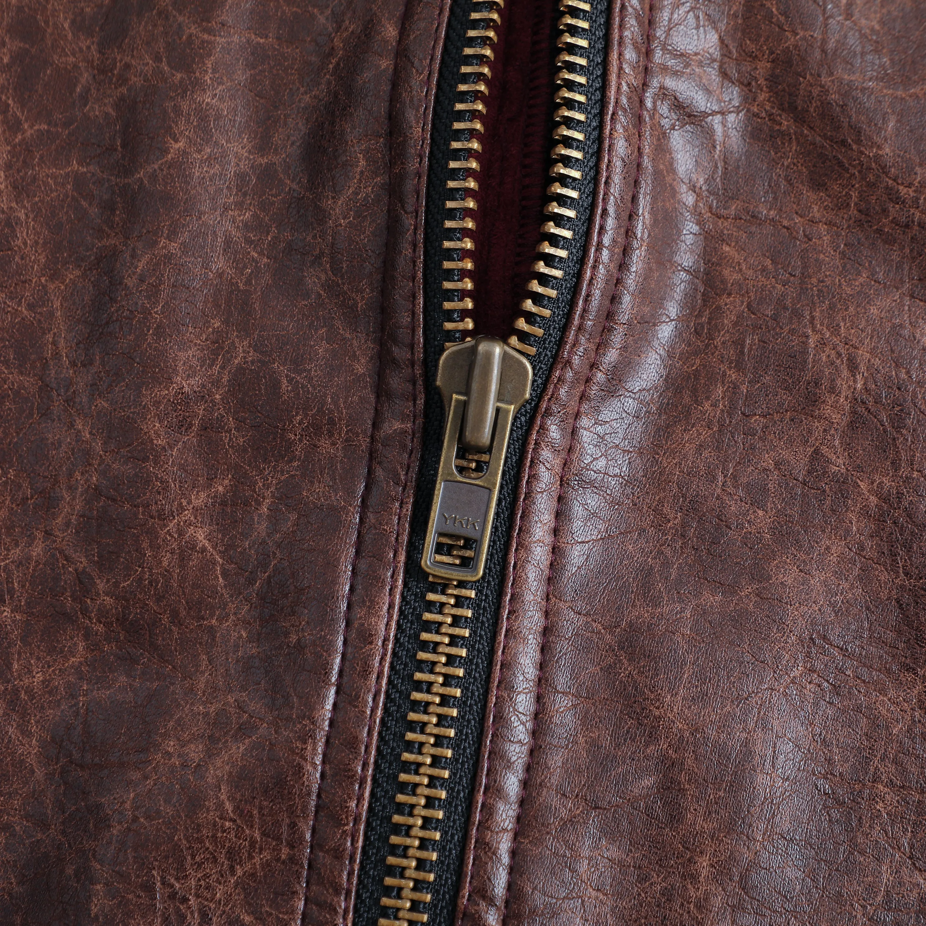 Suede and Leather Patchwork Jacket