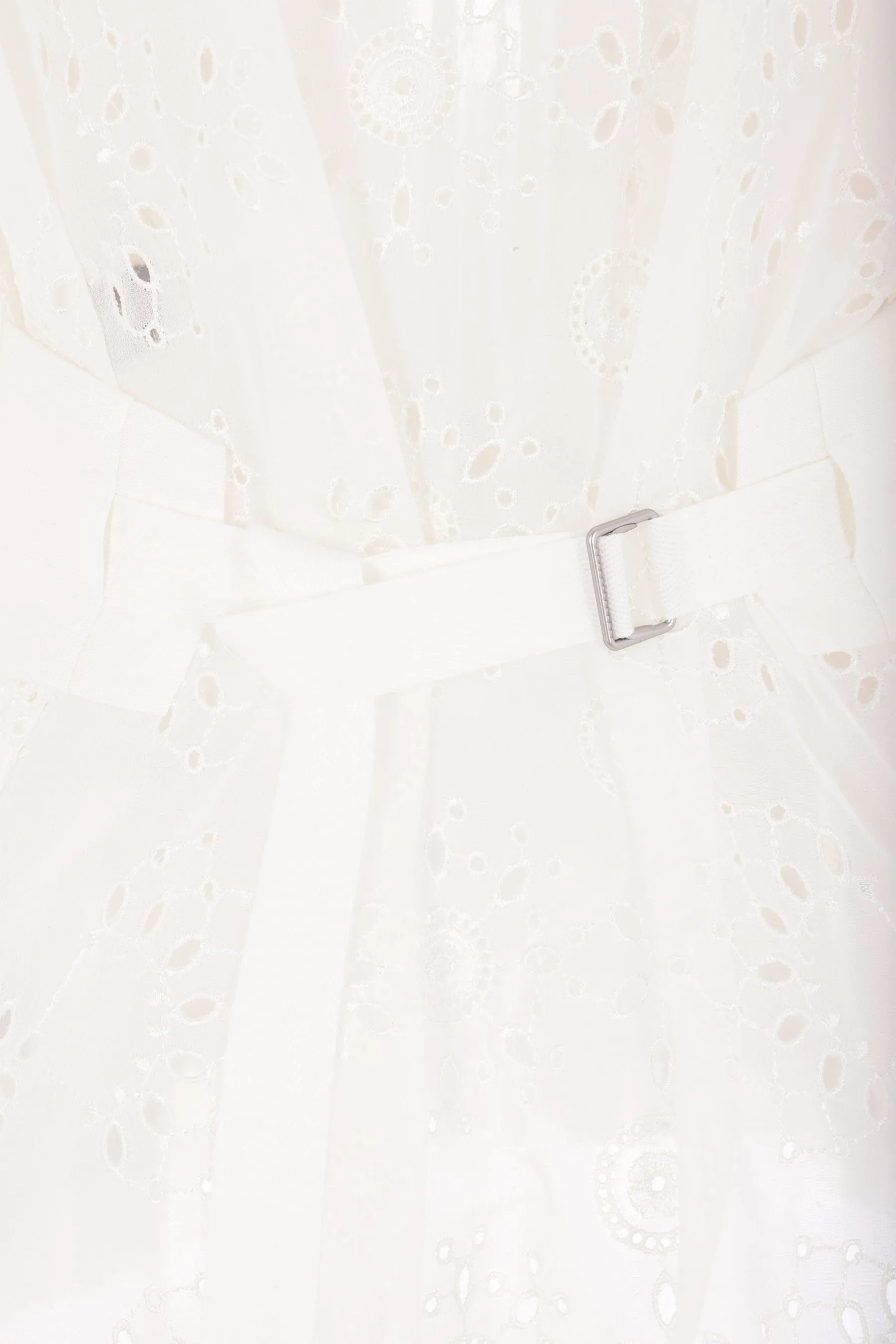 Susa jacket in viscose and broderie anglaise