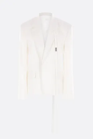 Susa jacket in viscose and broderie anglaise