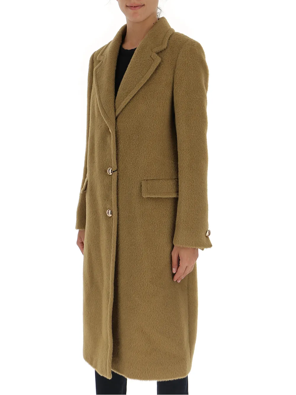 Tagliatore Single-Breasted Teddy Coat