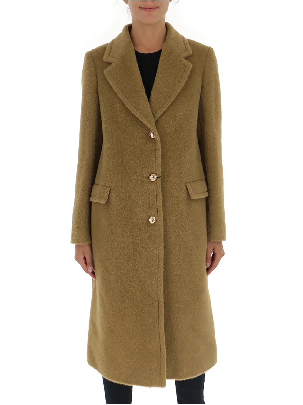Tagliatore Single-Breasted Teddy Coat