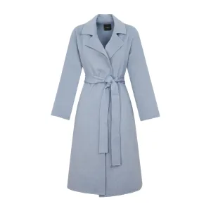Theory Single-Breasted Belted Coat
