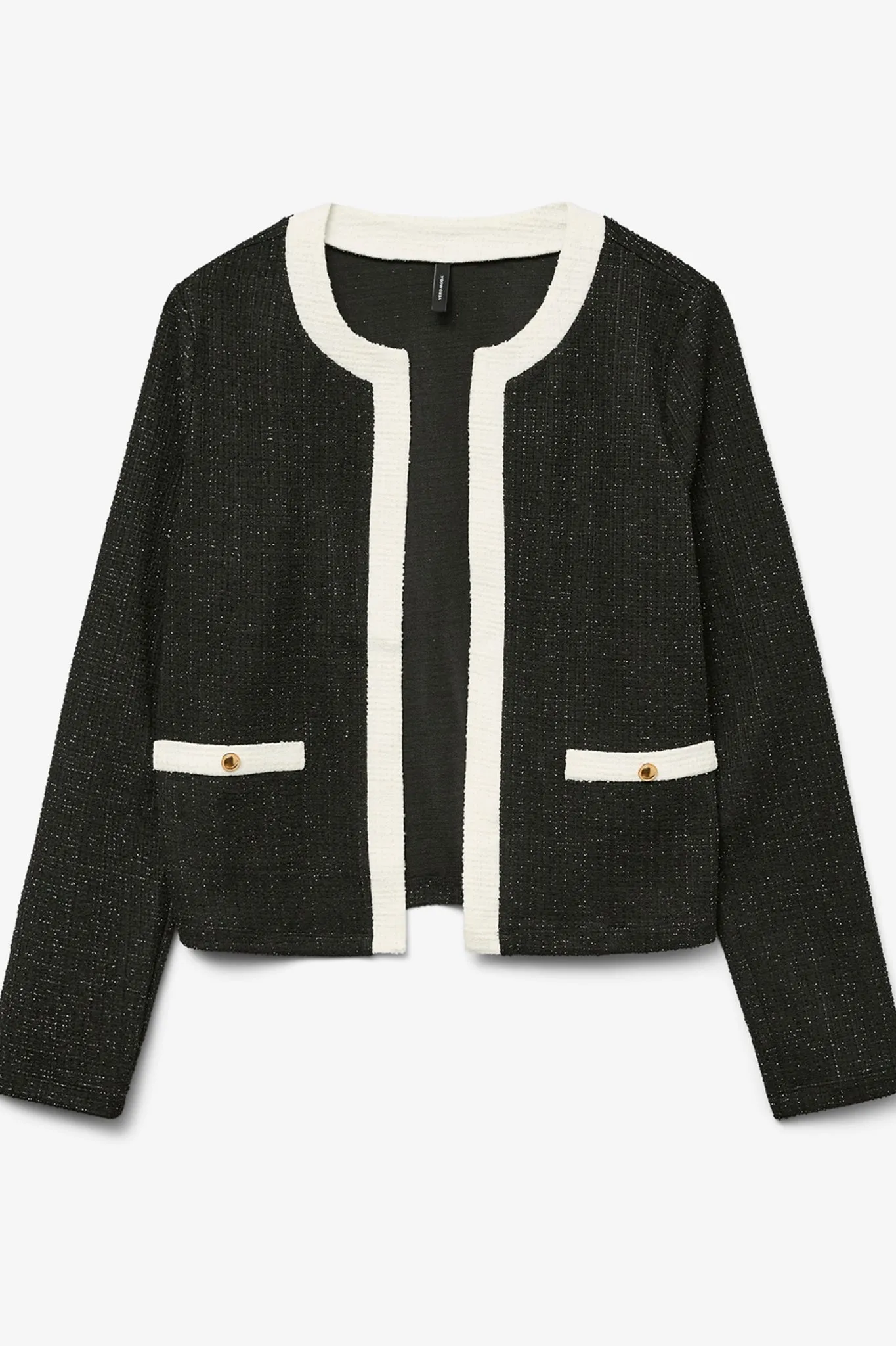 Tiffany Cropped Contrast Jacket