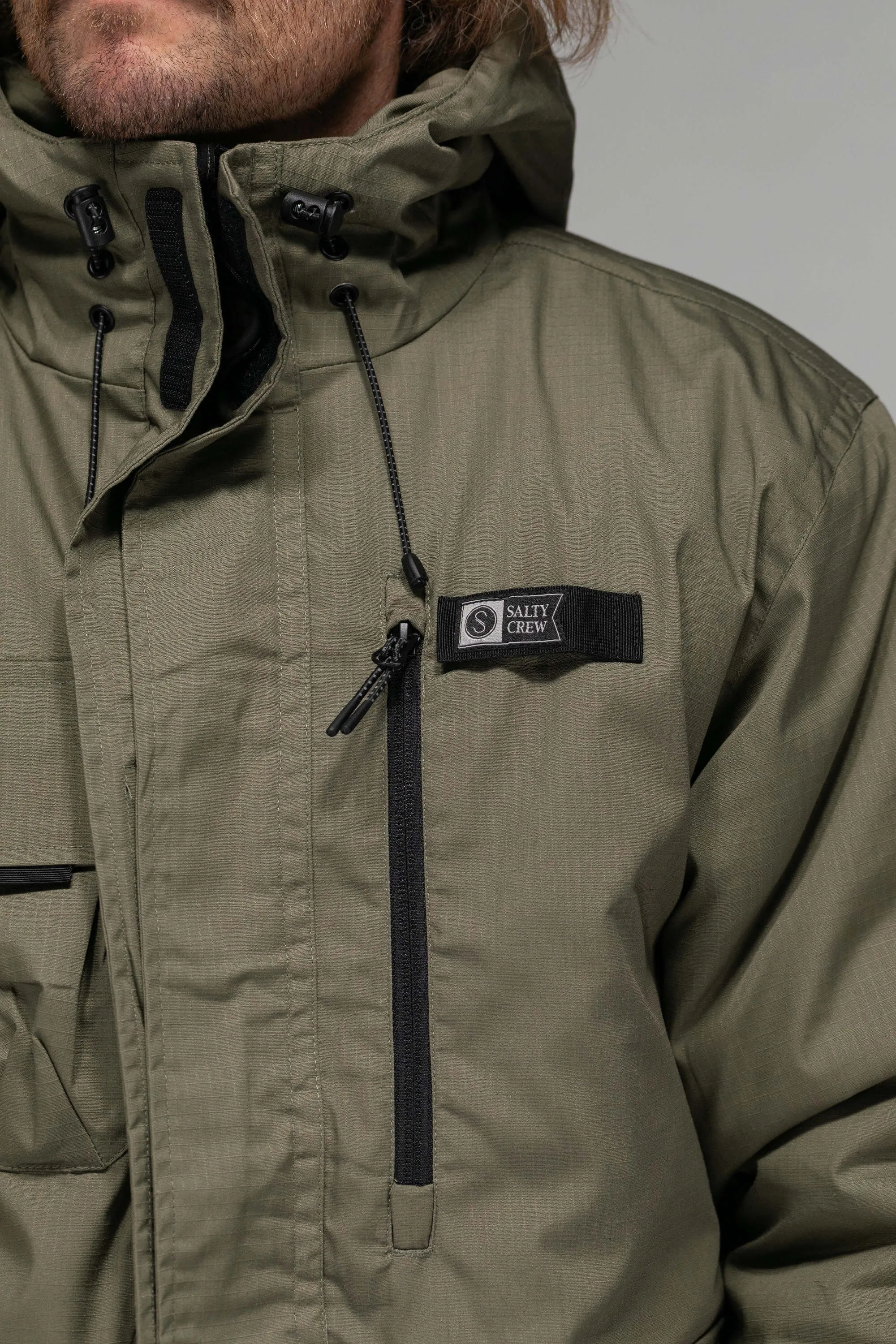 Torent Tech Jacket - Olive