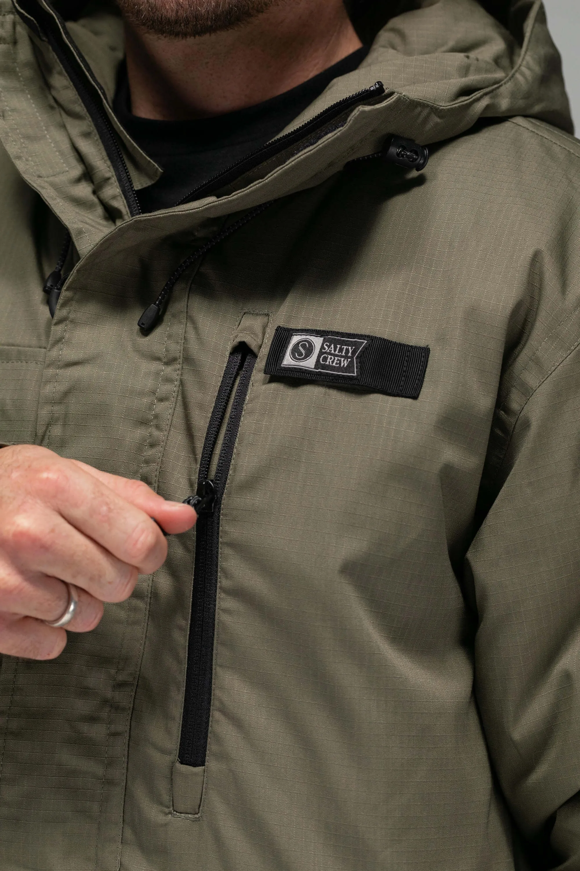 Torent Tech Jacket - Olive