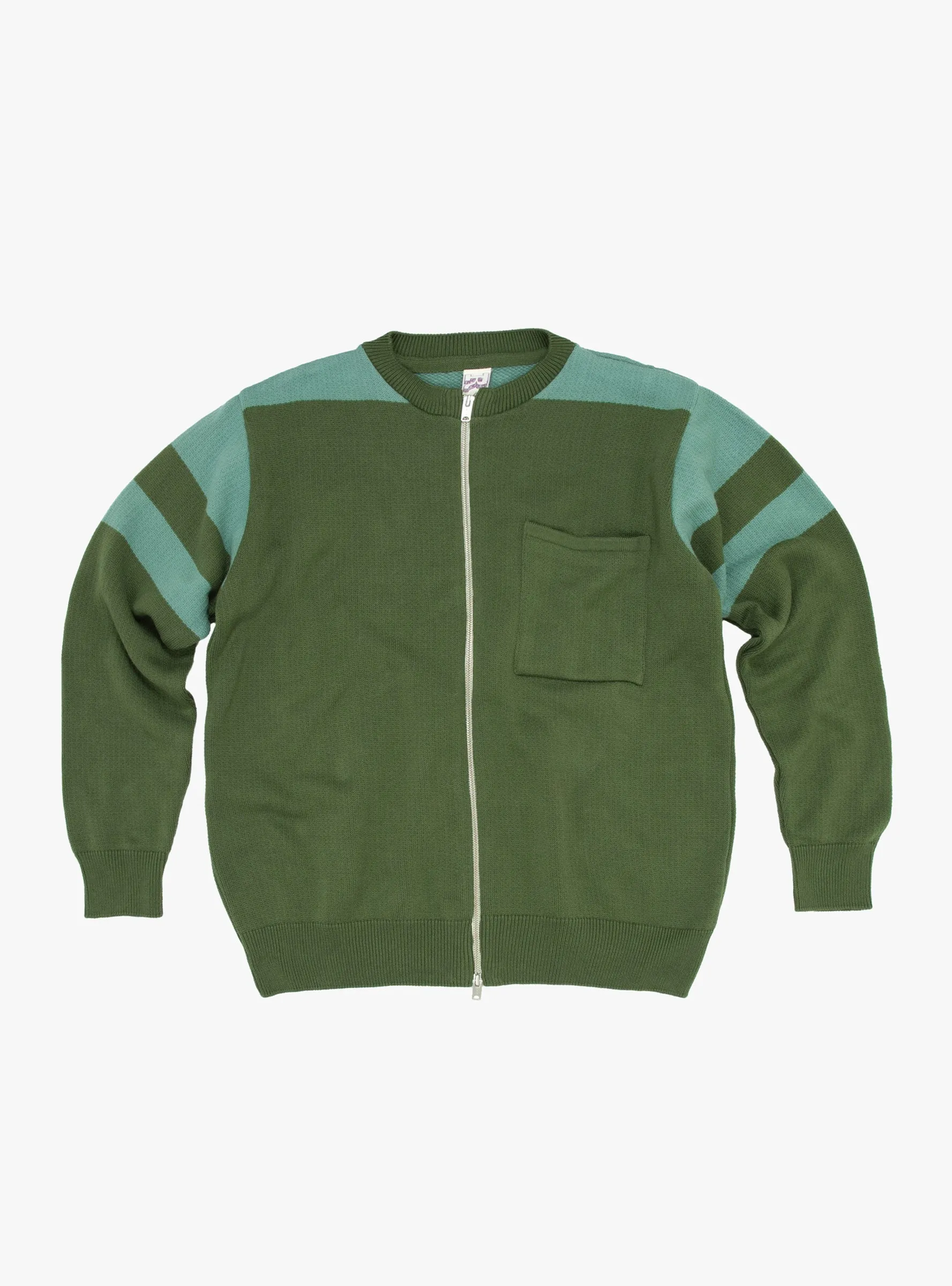 Track Knit Moss