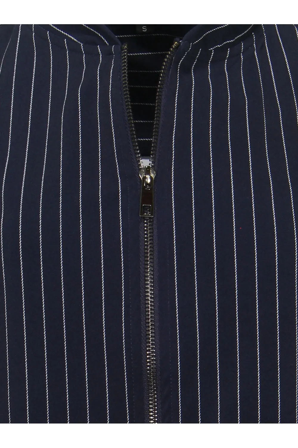 Travel jacket blue pinstripe 202463