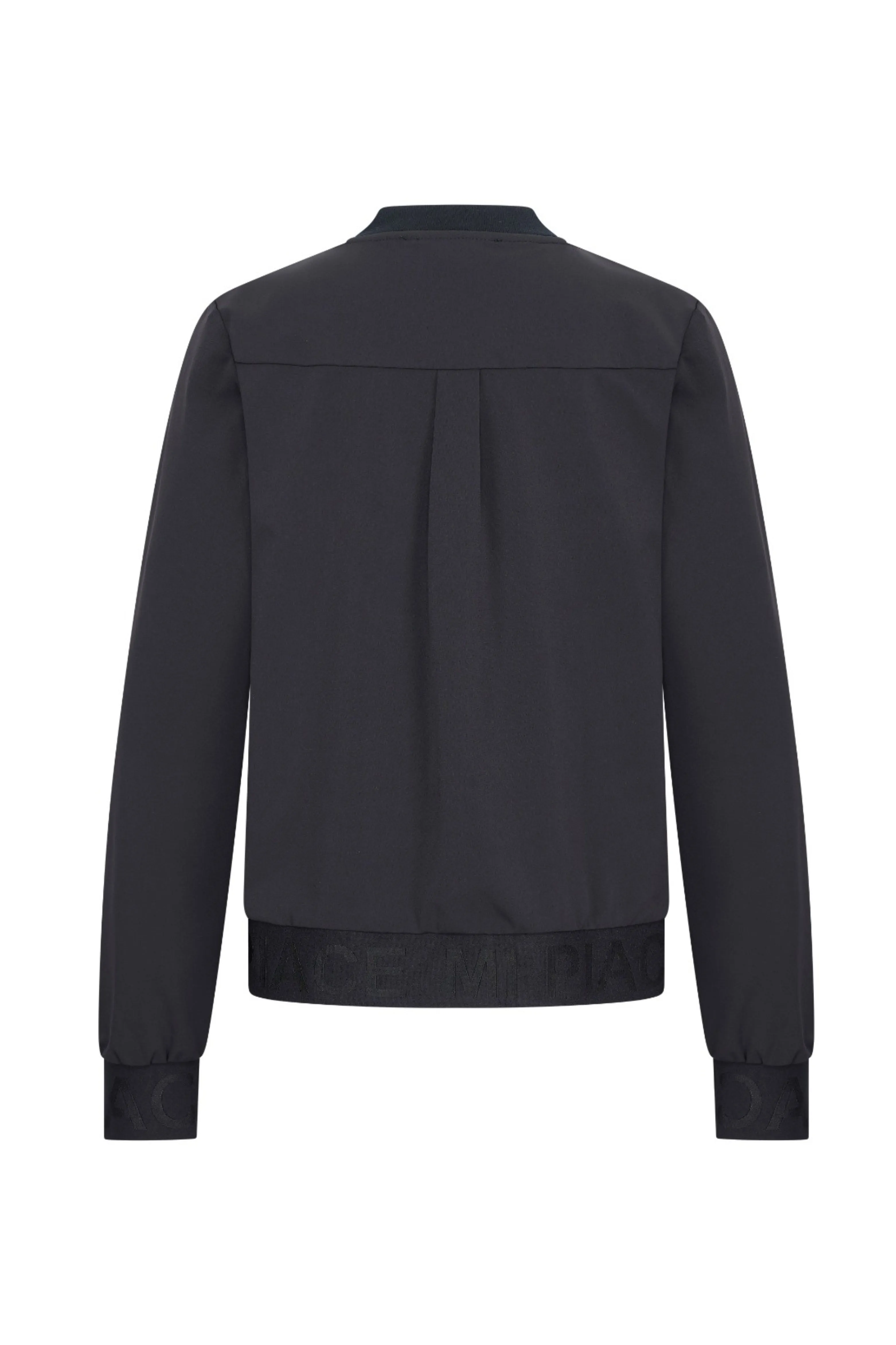 Travel Jacket Logo Black 202250