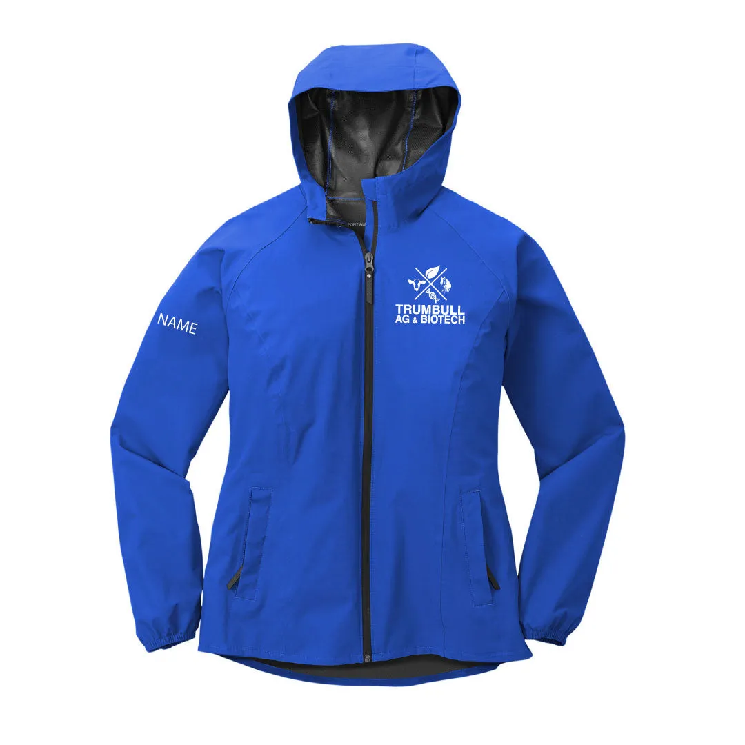 Trumbull Ag and Biotech Rain Jacket