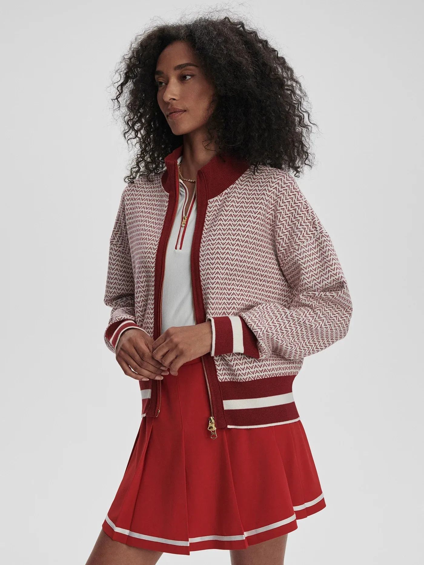 Varley - Red Dahlia Walter Jacket