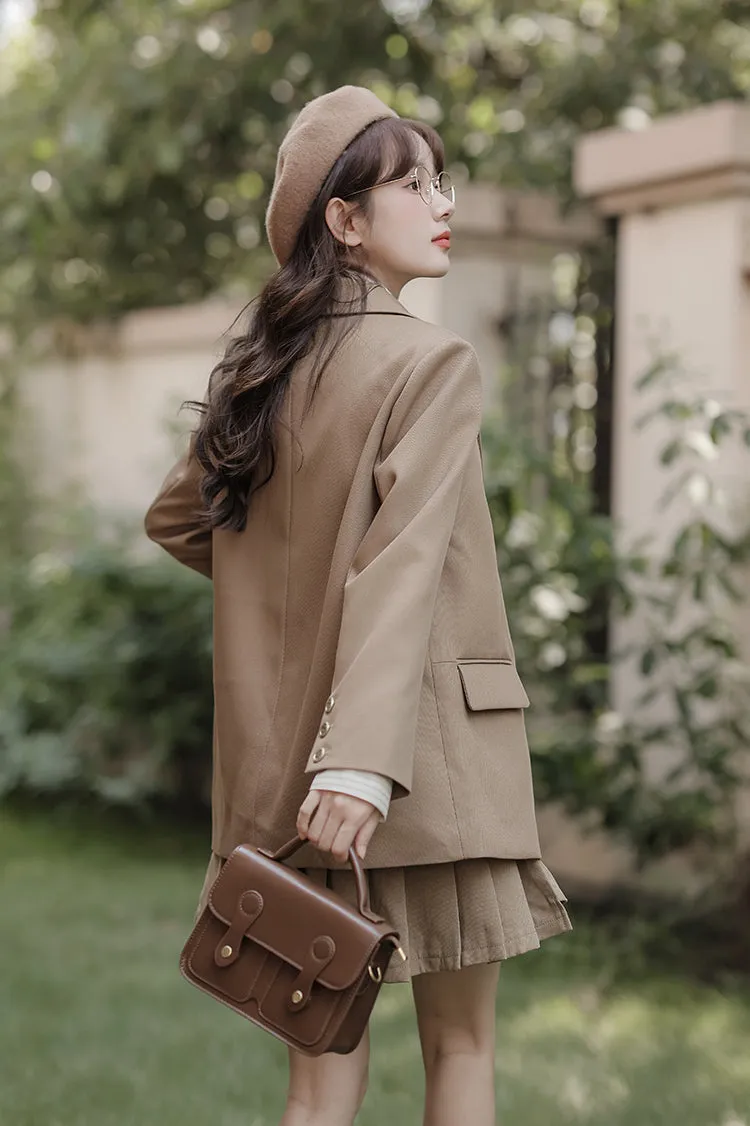 Varsity Prep Blazer (Khaki)