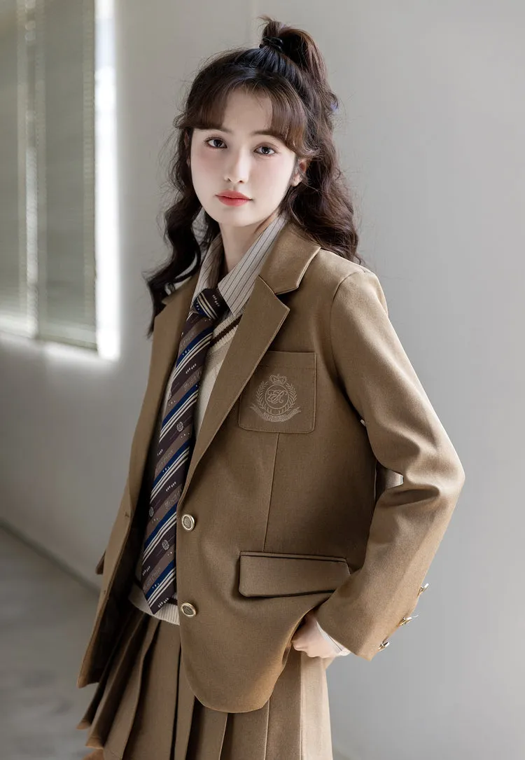 Varsity Prep Blazer (Khaki)