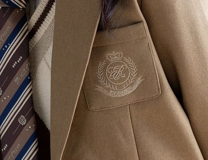 Varsity Prep Blazer (Khaki)