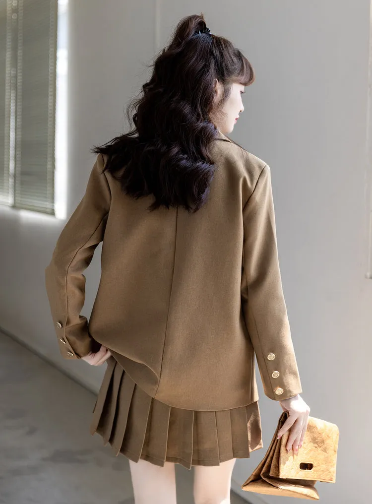 Varsity Prep Blazer (Khaki)