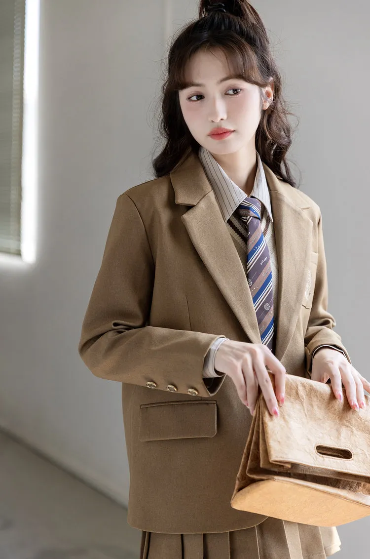 Varsity Prep Blazer (Khaki)