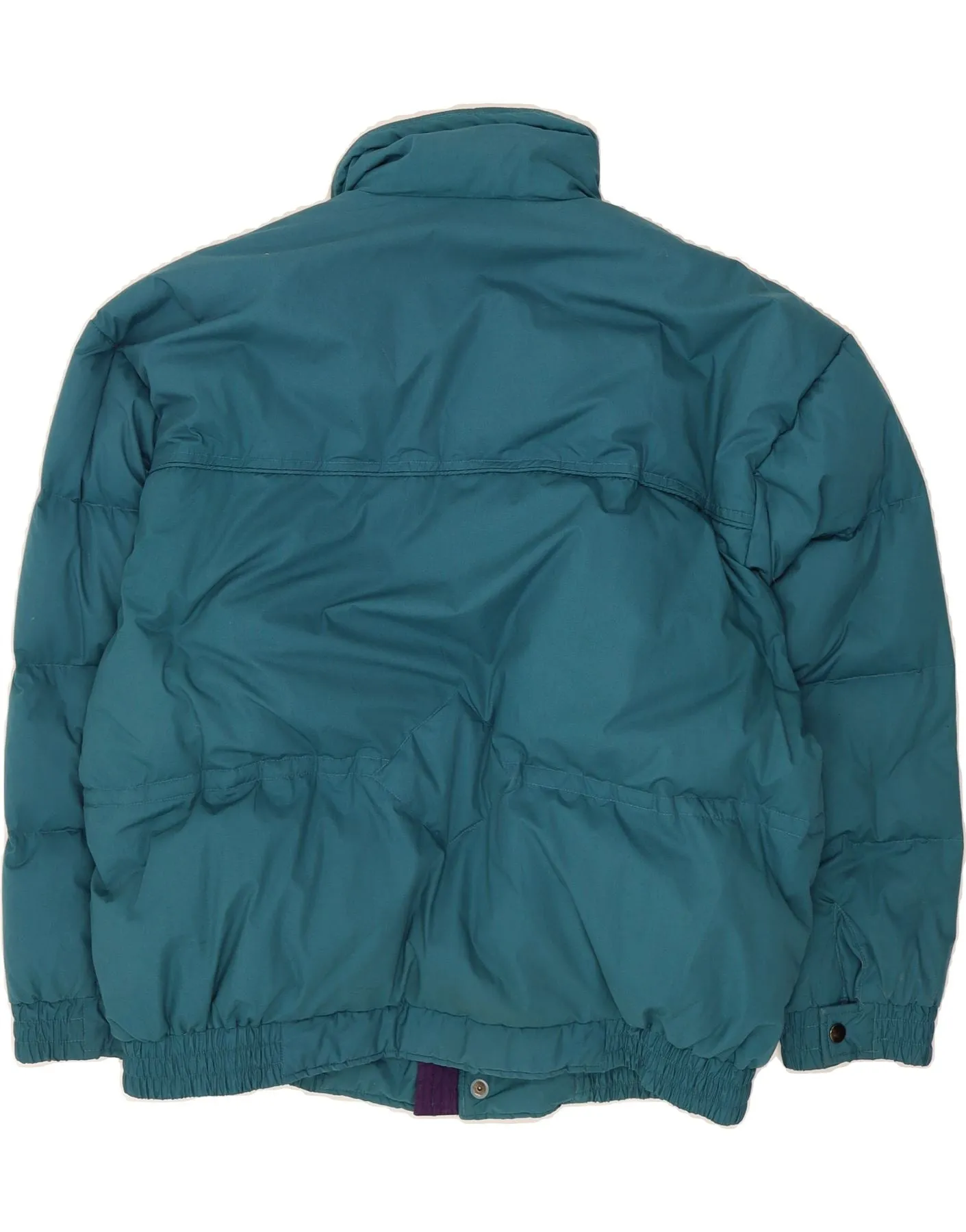 VINTAGE Mens Padded Jacket UK 40 Large Blue Polyester
