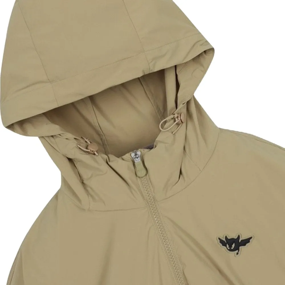 WAAC Bolero Hoodie Golf Jacket Light Brown - FW24 Women