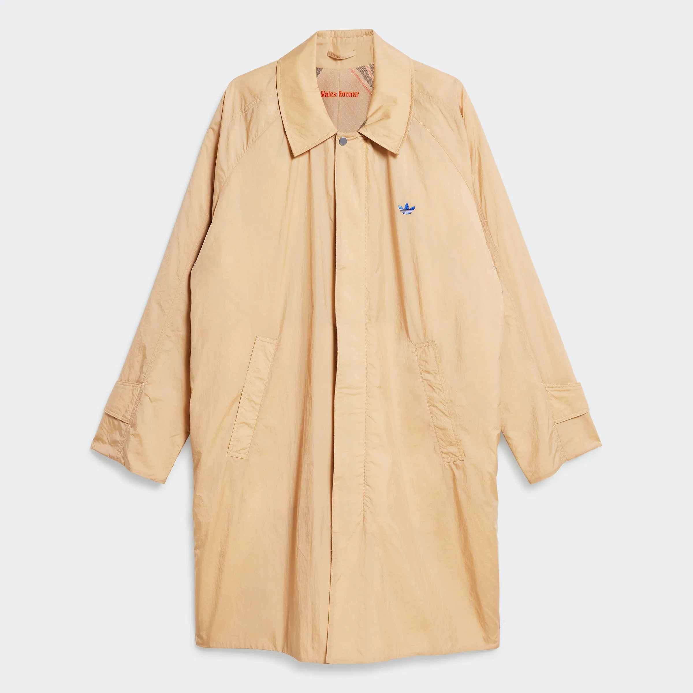 Wales Bonner Mac Reversible Jacket Beige / Check Jacq