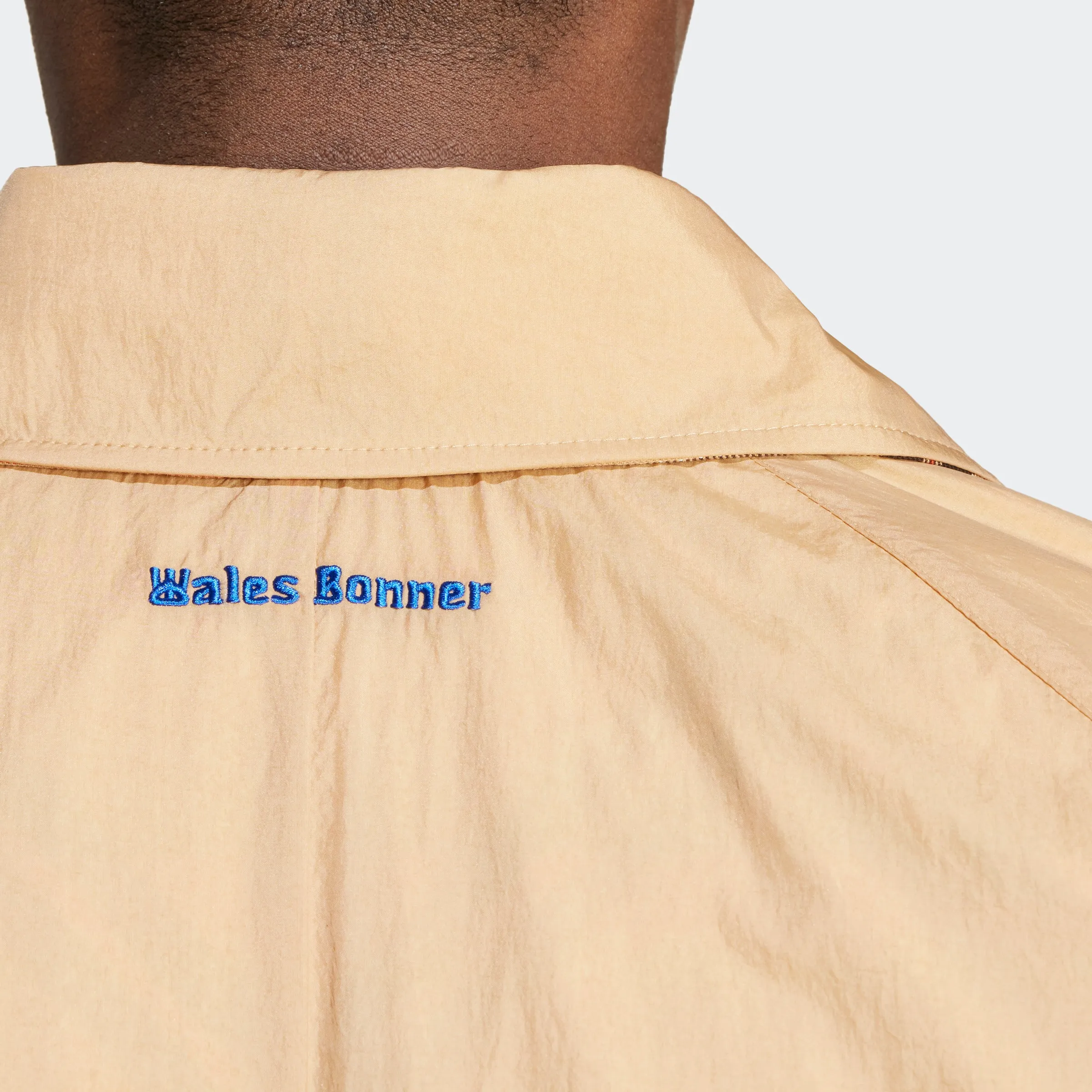 Wales Bonner Mac Reversible Jacket Beige / Check Jacq