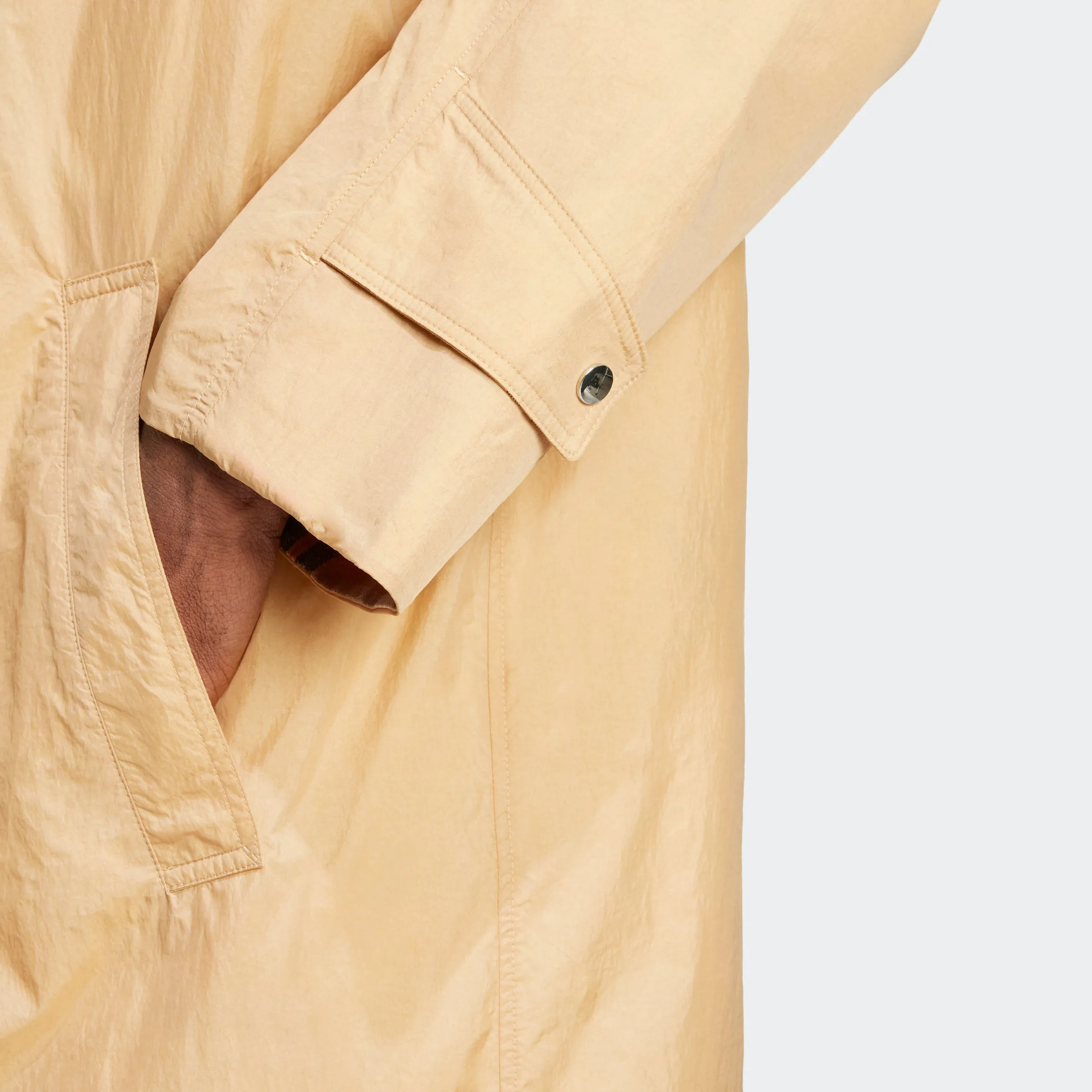 Wales Bonner Mac Reversible Jacket Beige / Check Jacq
