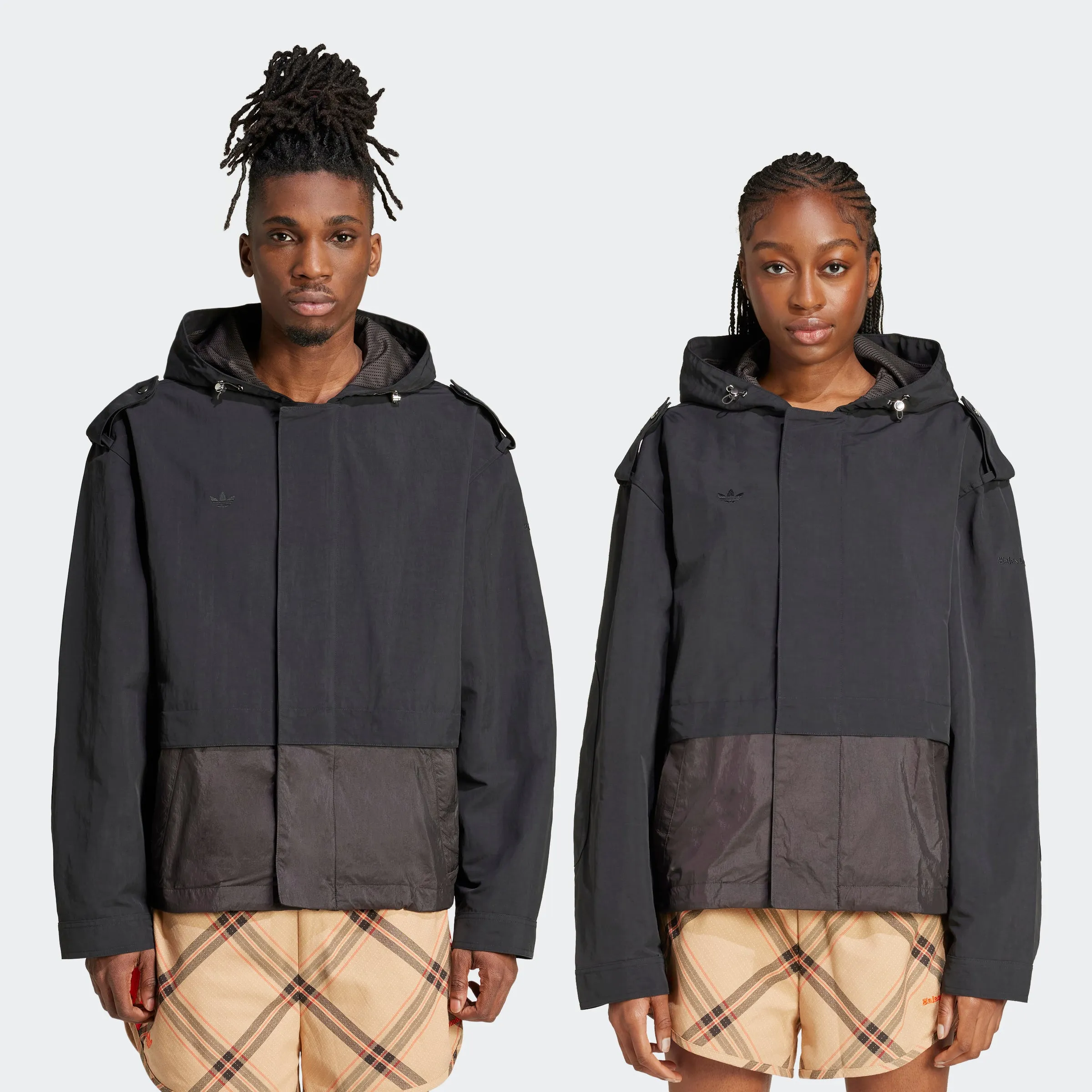 Wales Bonner Nylon Jacket Black