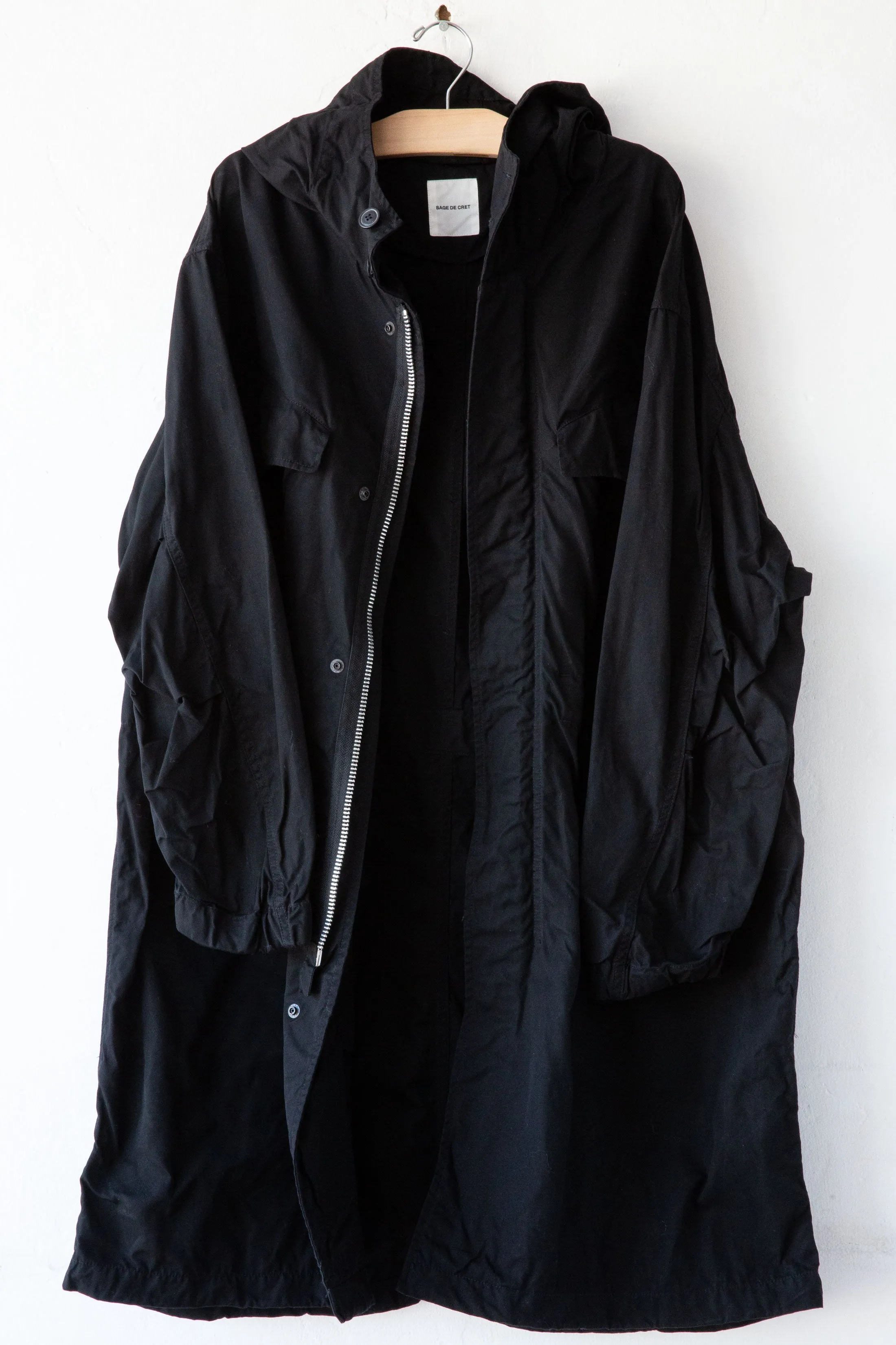 Waxed Military Coat