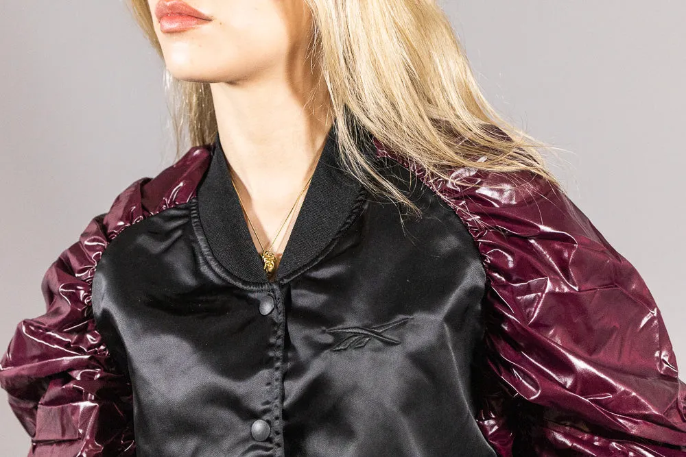 Women's Reebok Puff Sleeve Bomber Jacket