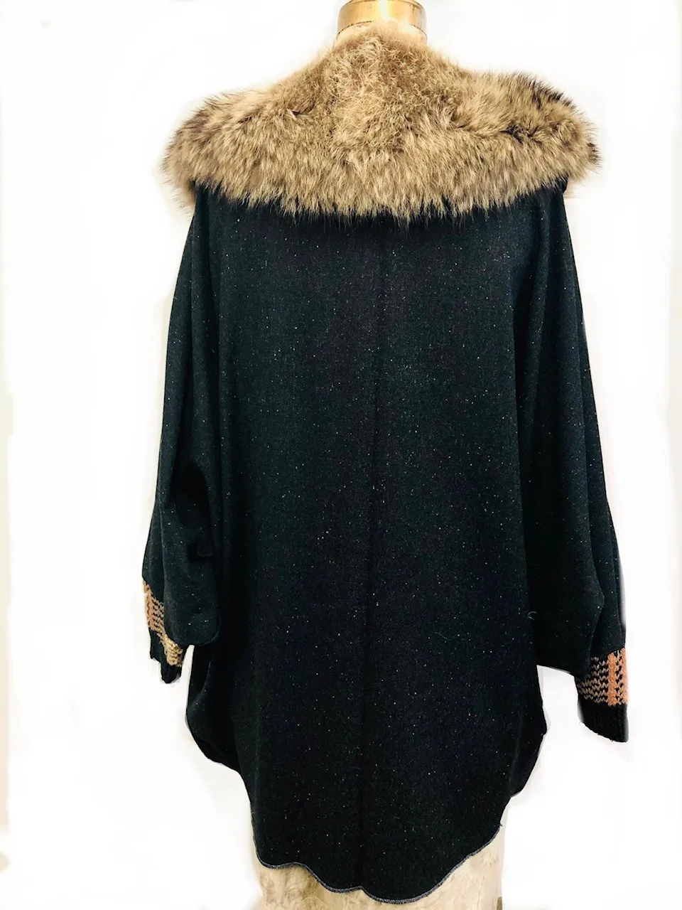 Wool Batwing Erté Topper